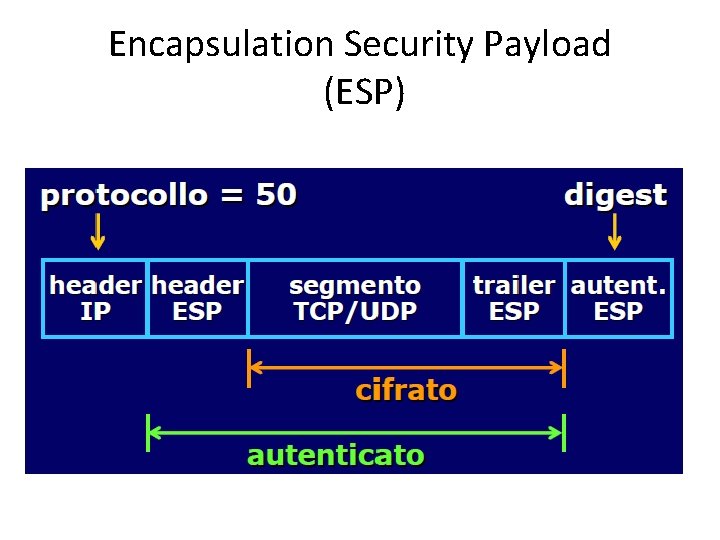 Encapsulation Security Payload (ESP) 