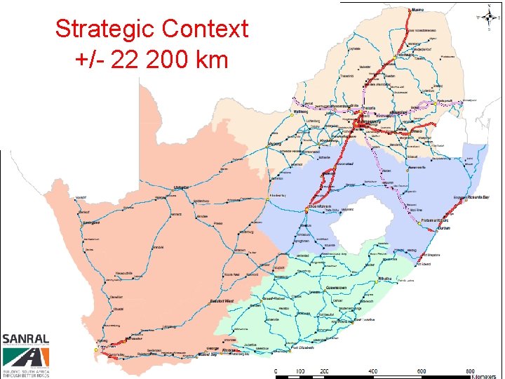Strategic Context +/- 22 200 km 7 
