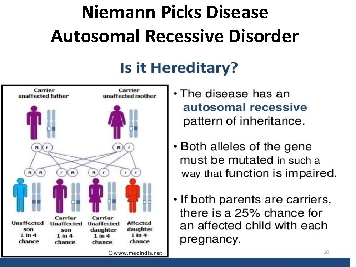 Niemann Picks Disease Autosomal Recessive Disorder 