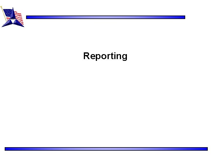 Reporting 