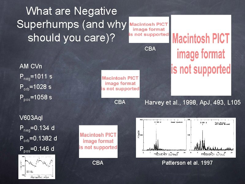 What are Negative Superhumps (and why should you care)? CBA AM CVn Pneg=1011 s