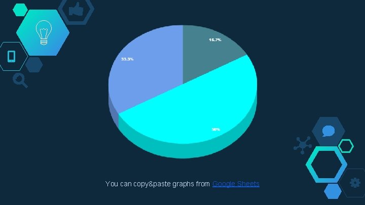 You can copy&paste graphs from Google Sheets 