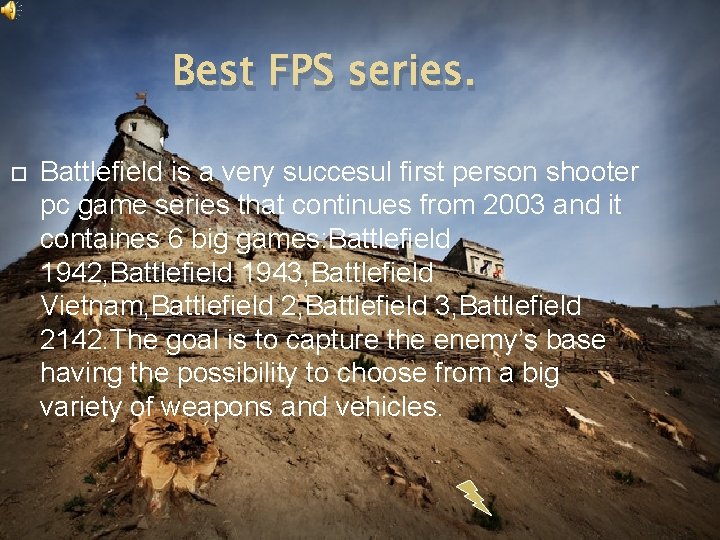 Best FPS series. Battlefield is a very succesul first person shooter pc game series Best FPS series. Battlefield is a very succesul first person shooter pc game series