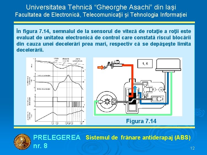 Universitatea Tehnică “Gheorghe Asachi” din Iaşi Facultatea de Electronică, Telecomunicaţii şi Tehnologia Informaţiei În