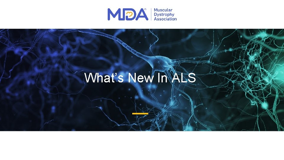 What’s New In ALS 