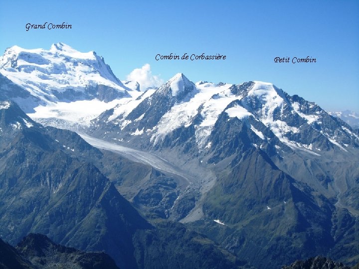 Grand Combin de Corbassière Petit Combin 