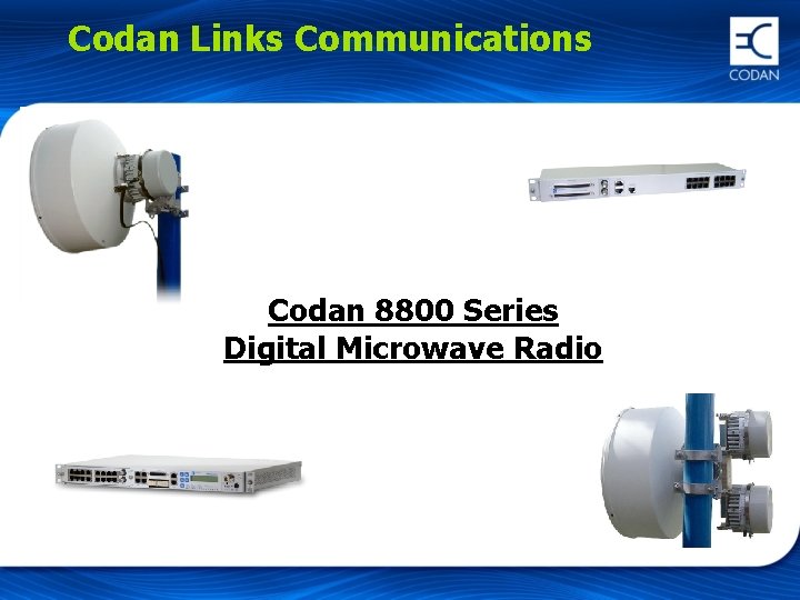 Codan Links Communications Codan 8800 Series Digital Microwave Radio 