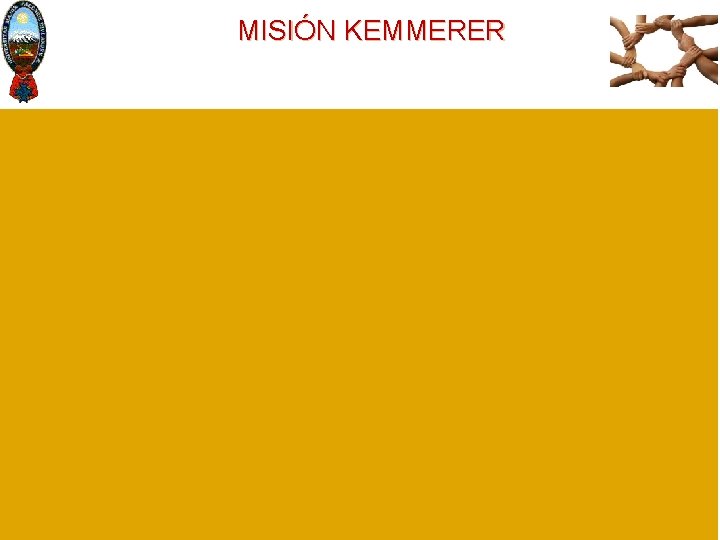 MISIÓN KEMMERER MGP. Freddy E. Aliendre España 