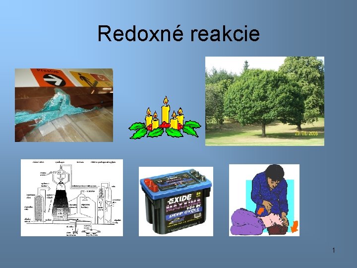 Redoxné reakcie 1 