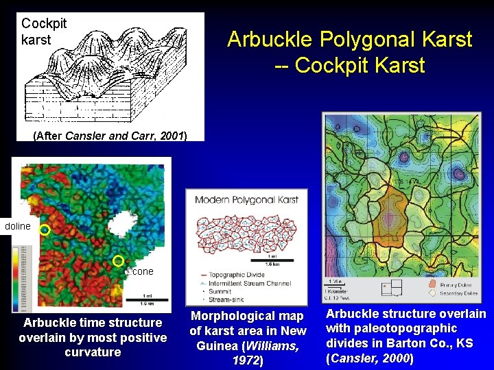 Cockpits karst Arbuckle Polygonal Karst -- Cockpit Karst (After Cansler and Carr, 2001) doline