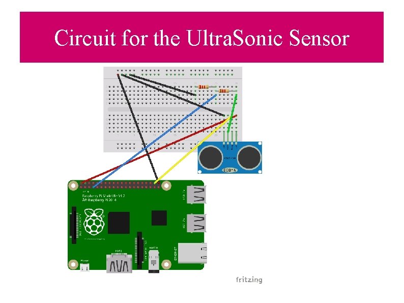 Circuit for the Ultra. Sonic Sensor 