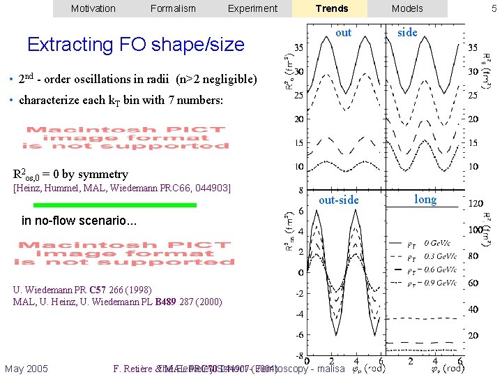 Motivation Formalism Experiment Extracting FO shape/size Trends out Models side • 2 nd -