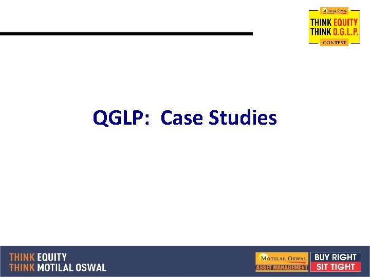 QGLP: Case Studies 