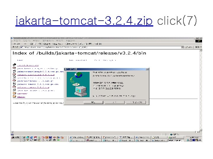 jakarta-tomcat-3. 2. 4. zip click(7) 