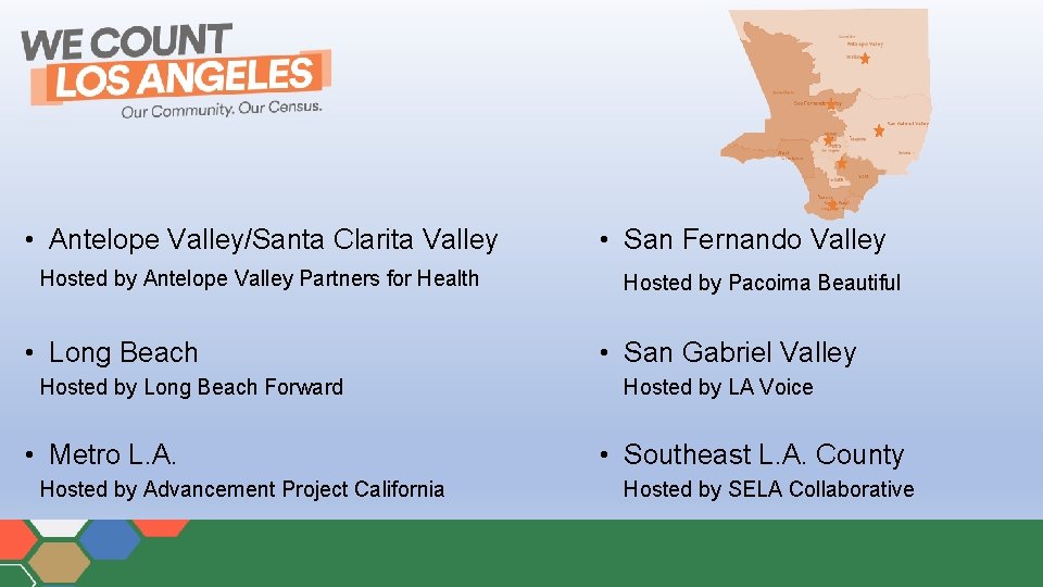  • Antelope Valley/Santa Clarita Valley Hosted by Antelope Valley Partners for Health •