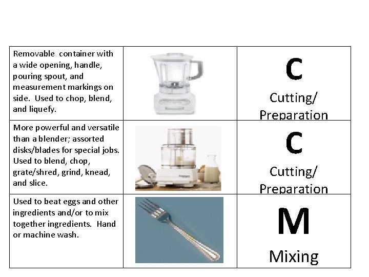 Removable container with a wide opening, handle, pouring spout, and measurement markings on side.