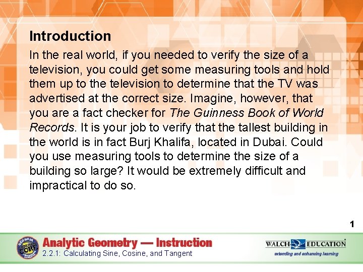 Introduction In the real world, if you needed to verify the size of a