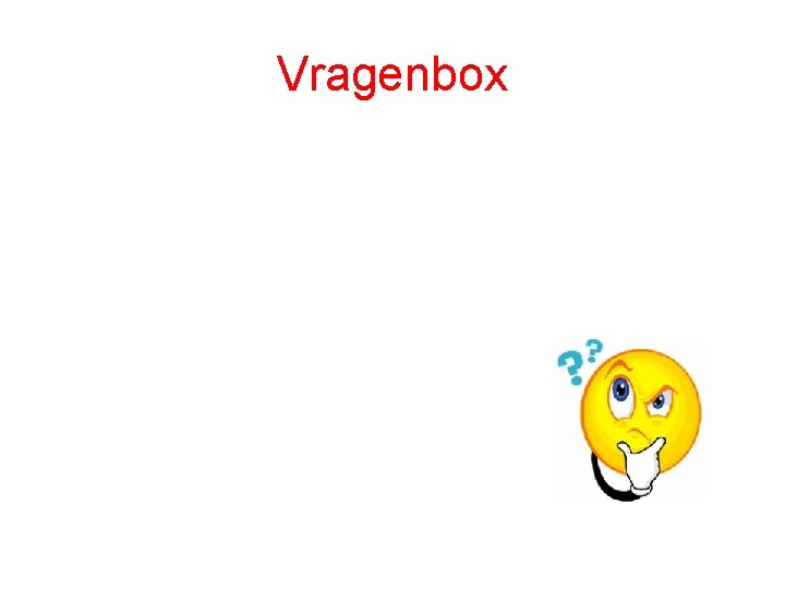 Vragenbox 