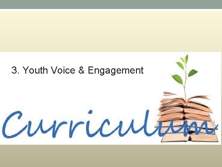 3. Youth Voice & Engagement 