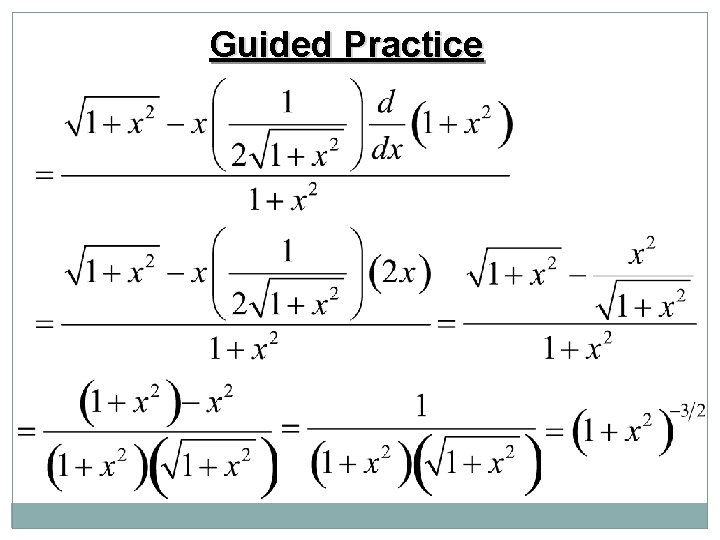 Guided Practice 