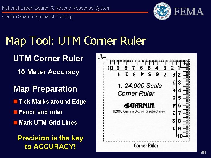 7 Scales UTM Corner Rulers Overlay 
