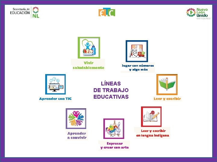 LÍNEAS DE TRABAJO EDUCATIVAS 