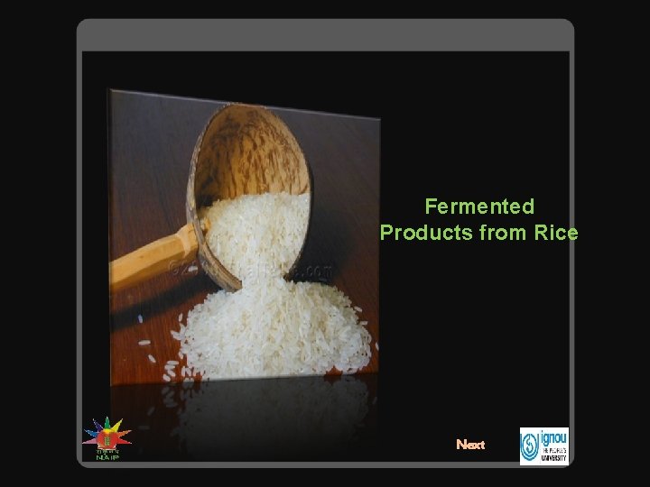 Fermented Products from Rice Next 