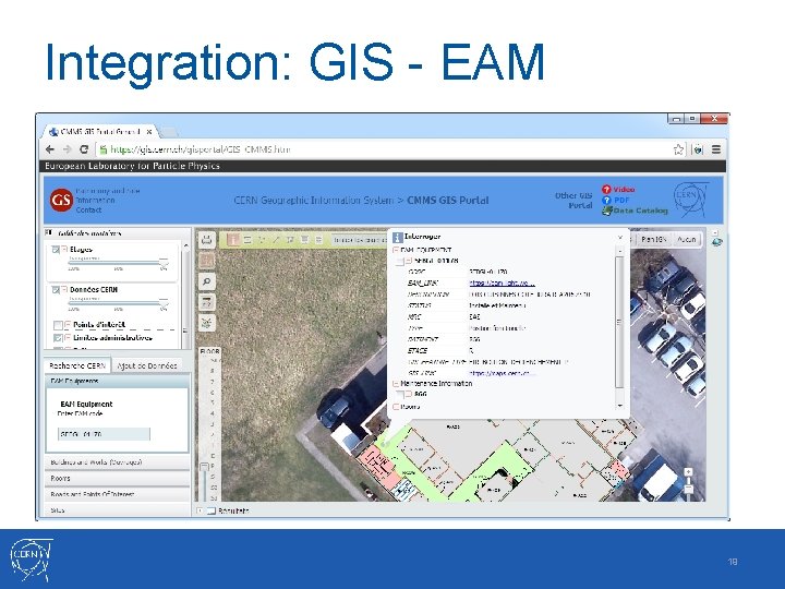 Integration: GIS - EAM 19 