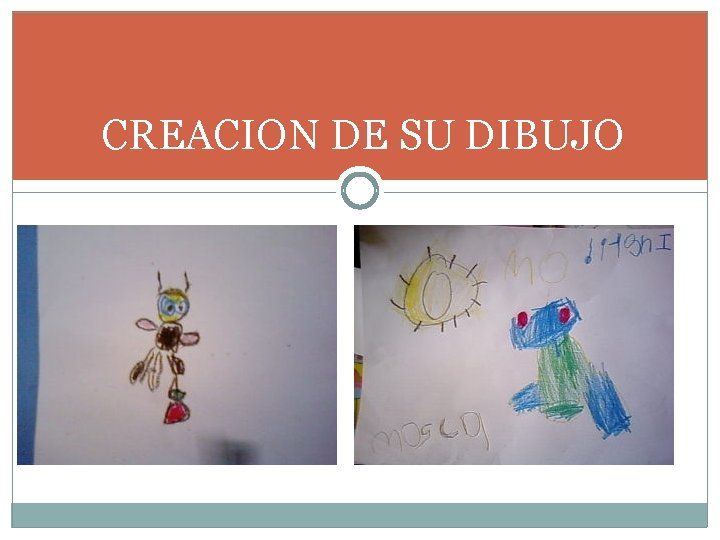 CREACION DE SU DIBUJO CREACION DE SU DIBUJO