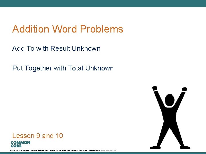 A Story of Units Addition Word Problems Add To with Result Unknown Put Together