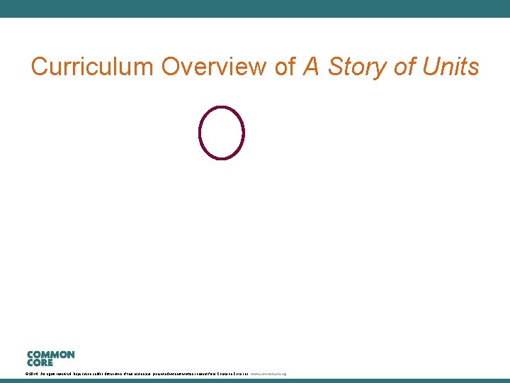 A Story of Units Curriculum Overview of A Story of Units © 2014. All