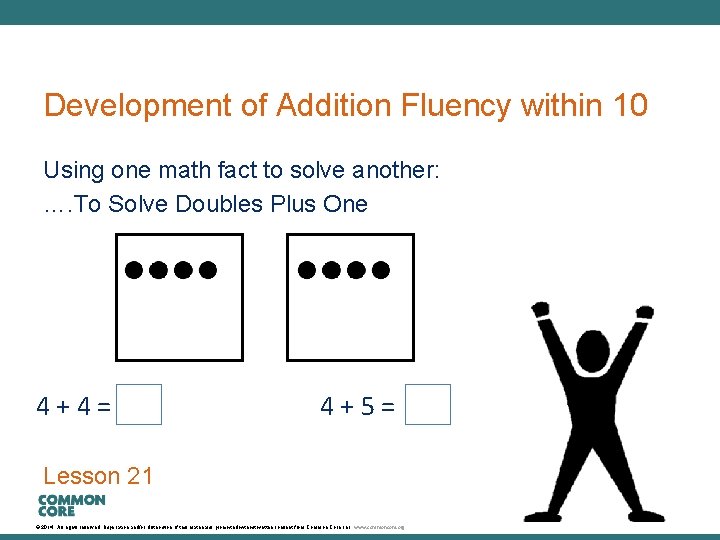A Story of Units Development of Addition Fluency within 10 Using one math fact