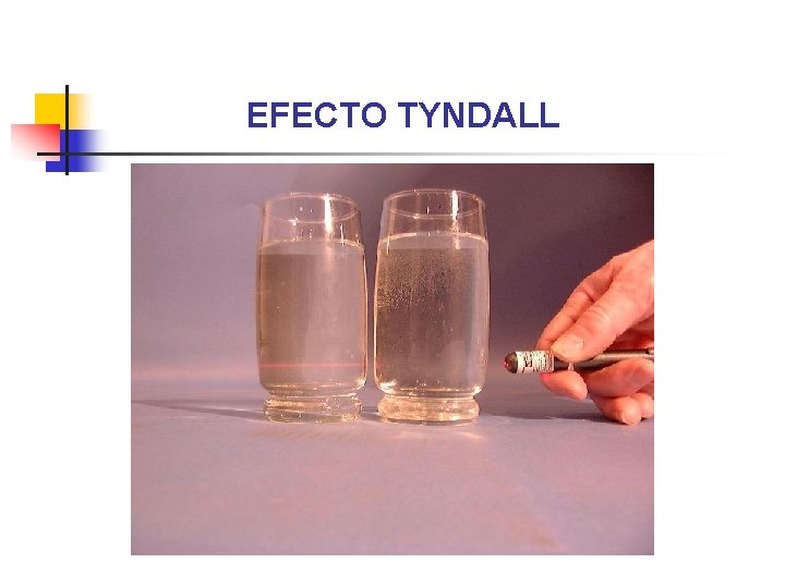 EFECTO TYNDALL 