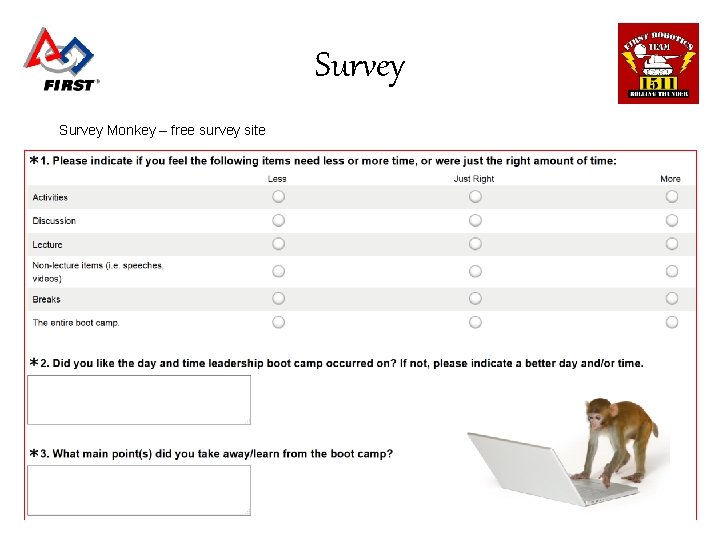 Survey Monkey – free survey site 