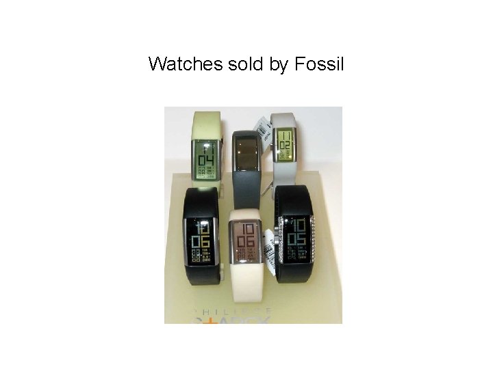 Watches sold by Fossil 