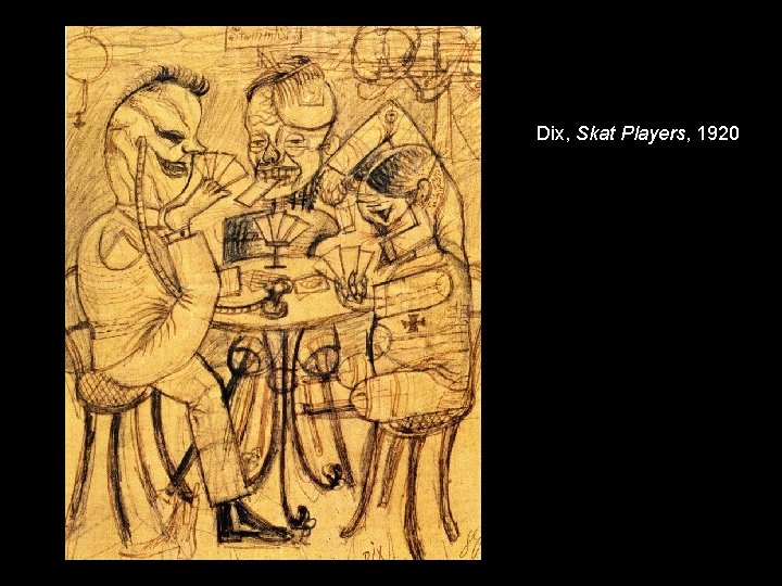 Dix, Skat Players, 1920 