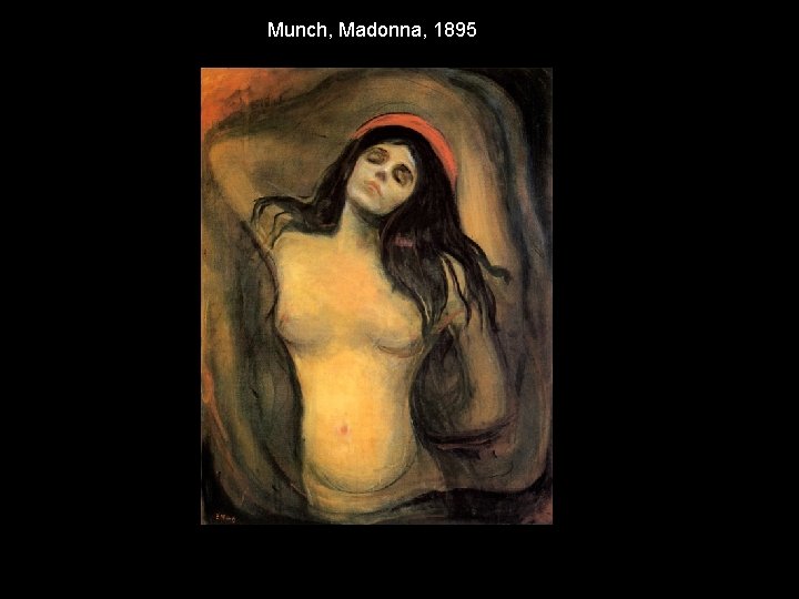 Munch, Madonna, 1895 