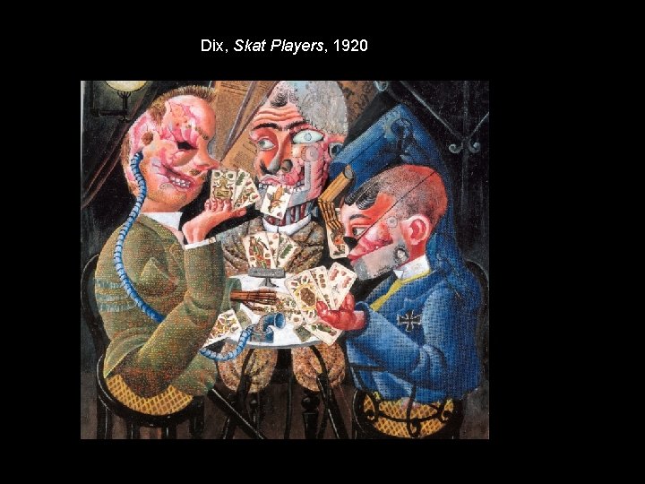 Dix, Skat Players, 1920 