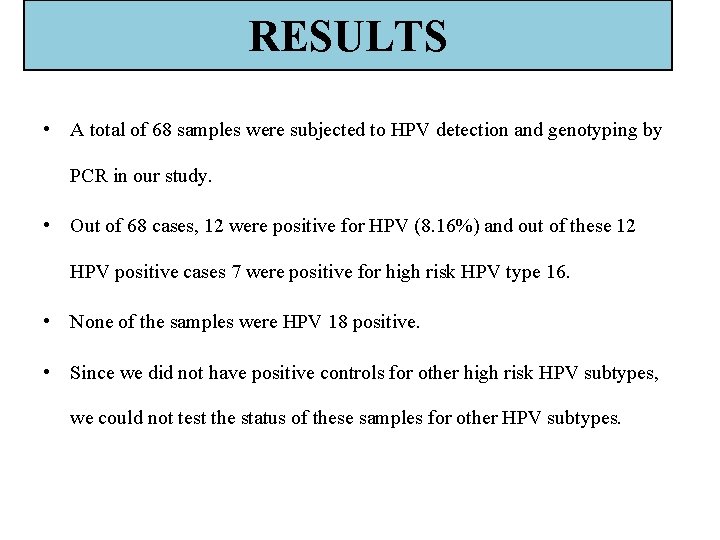 hpv high risk type 16 pcr positive