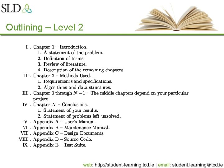Outlining – Level 2 
