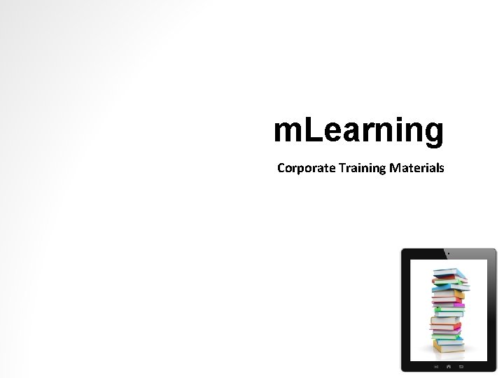 m. Learning Corporate Training Materials 