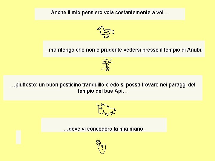 Anche il mio pensiero vola costantemente a voi… …ma ritengo che non è prudente Anche il mio pensiero vola costantemente a voi… …ma ritengo che non è prudente