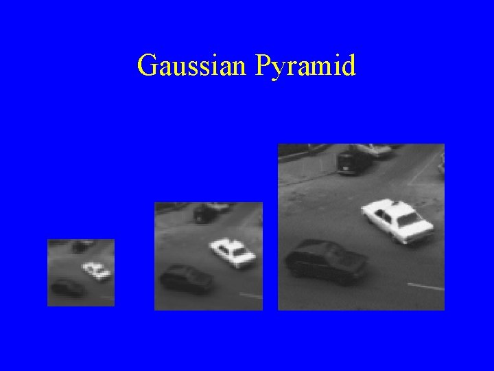 Gaussian Pyramid 