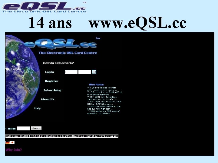 14 ans www. e. QSL. cc 