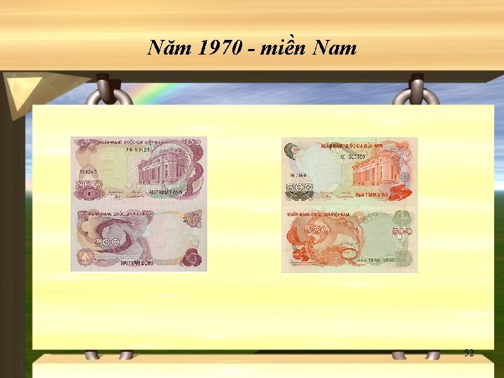 Năm 1970 - miền Nam 52 