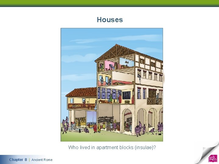 Houses Who lived in apartment blocks (insulae)? Chapter 8 | Ancient Rome 