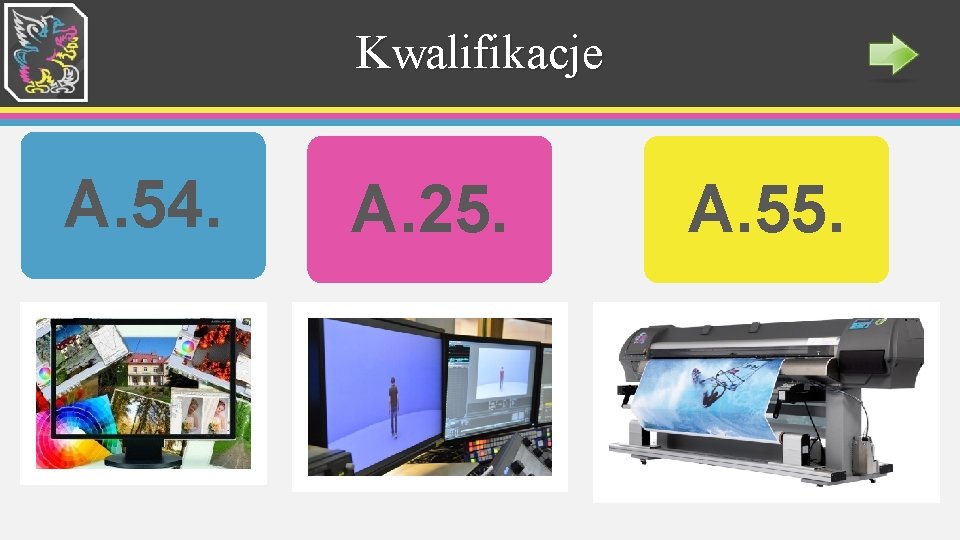 Kwalifikacje A. 54. A. 25. A. 55. Kwalifikacje A. 54. A. 25. A. 55.