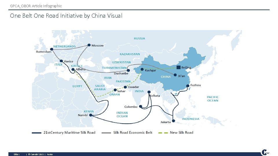 GPCA_OBOR Article Infographic One Belt One Road Initiative by China Visual Slide 1 |