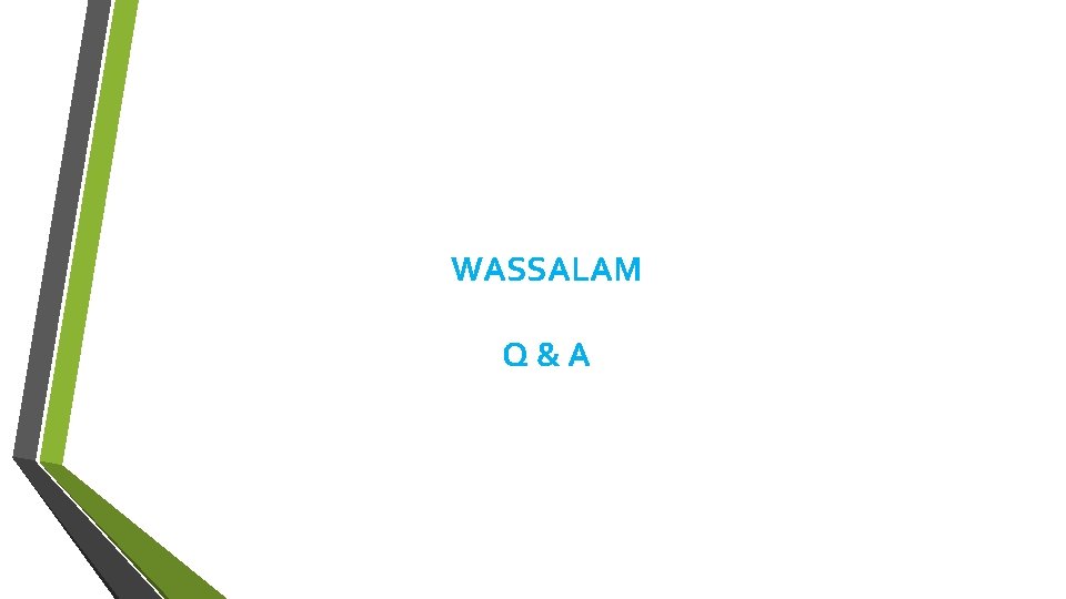 WASSALAM Q & A 