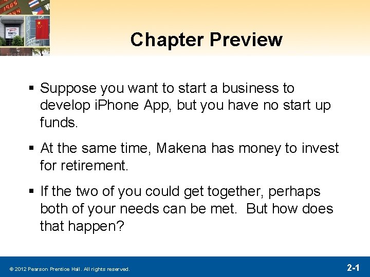 Chapter Preview § Suppose you want to start a business to develop i. Phone Chapter Preview § Suppose you want to start a business to develop i. Phone
